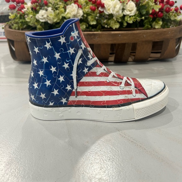 American Style Sneaker 108 pc 3-D 8.4X3X4 Ravensburger Puzzle PREOWNED - Picture 2 of 8